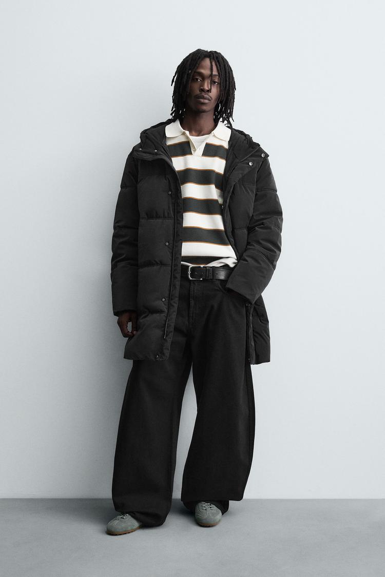 ZARA LONG PUFFER JACKET