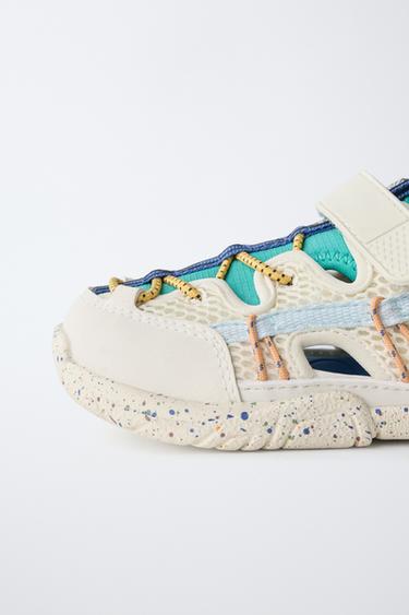 BAREFOOT TRAINERS WITH CUT-OUTS - White by Zara - Image 3