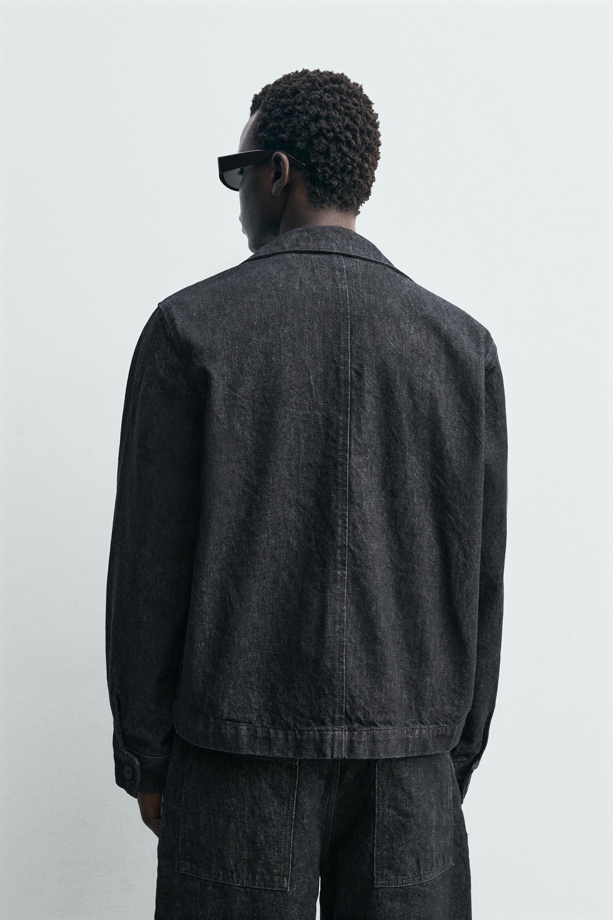 BLOUSON EN DENIM AVEC POCHES