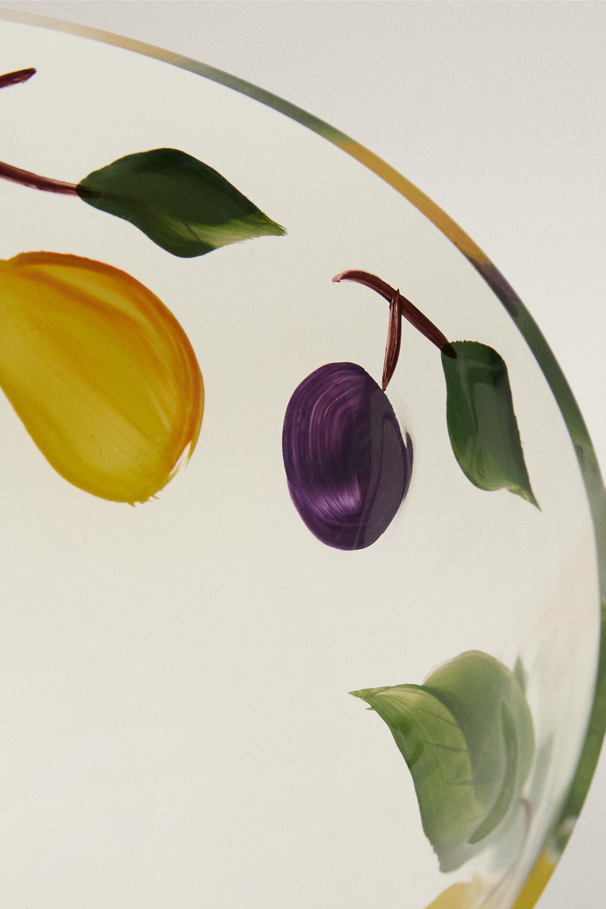 SALADIER VERRE FRUITS