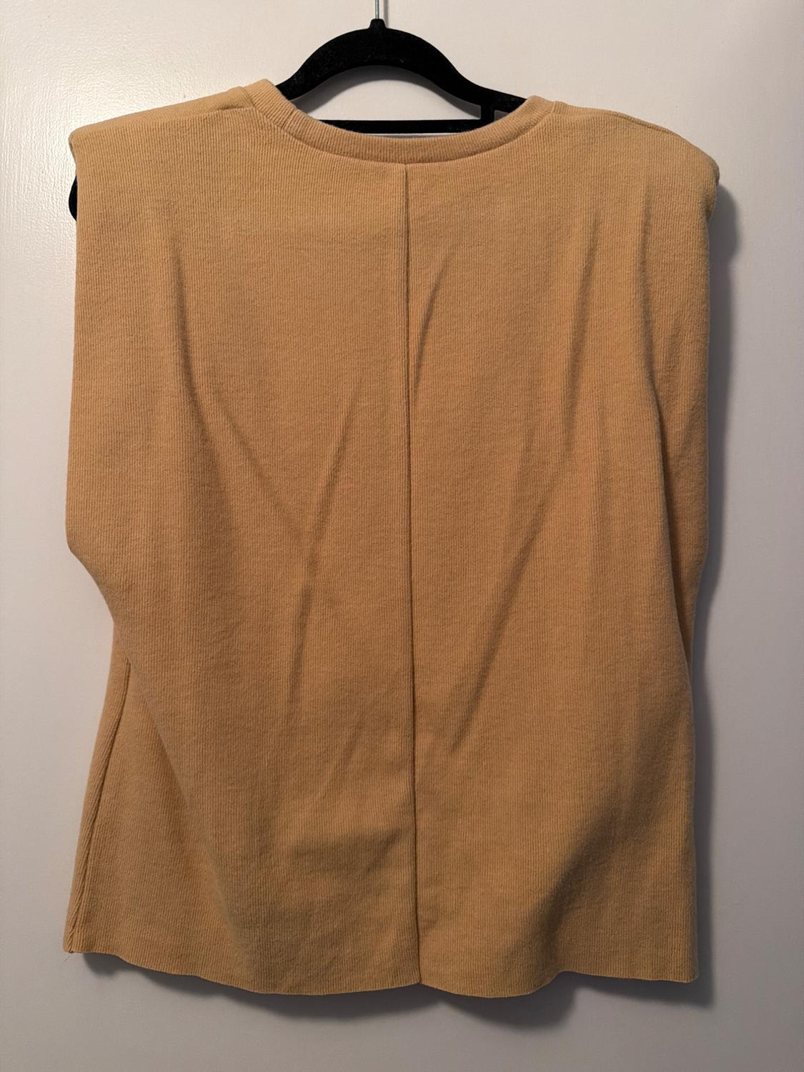 SOFT-TOUCH TOP WITH SHOULDERS PADS - Image 3