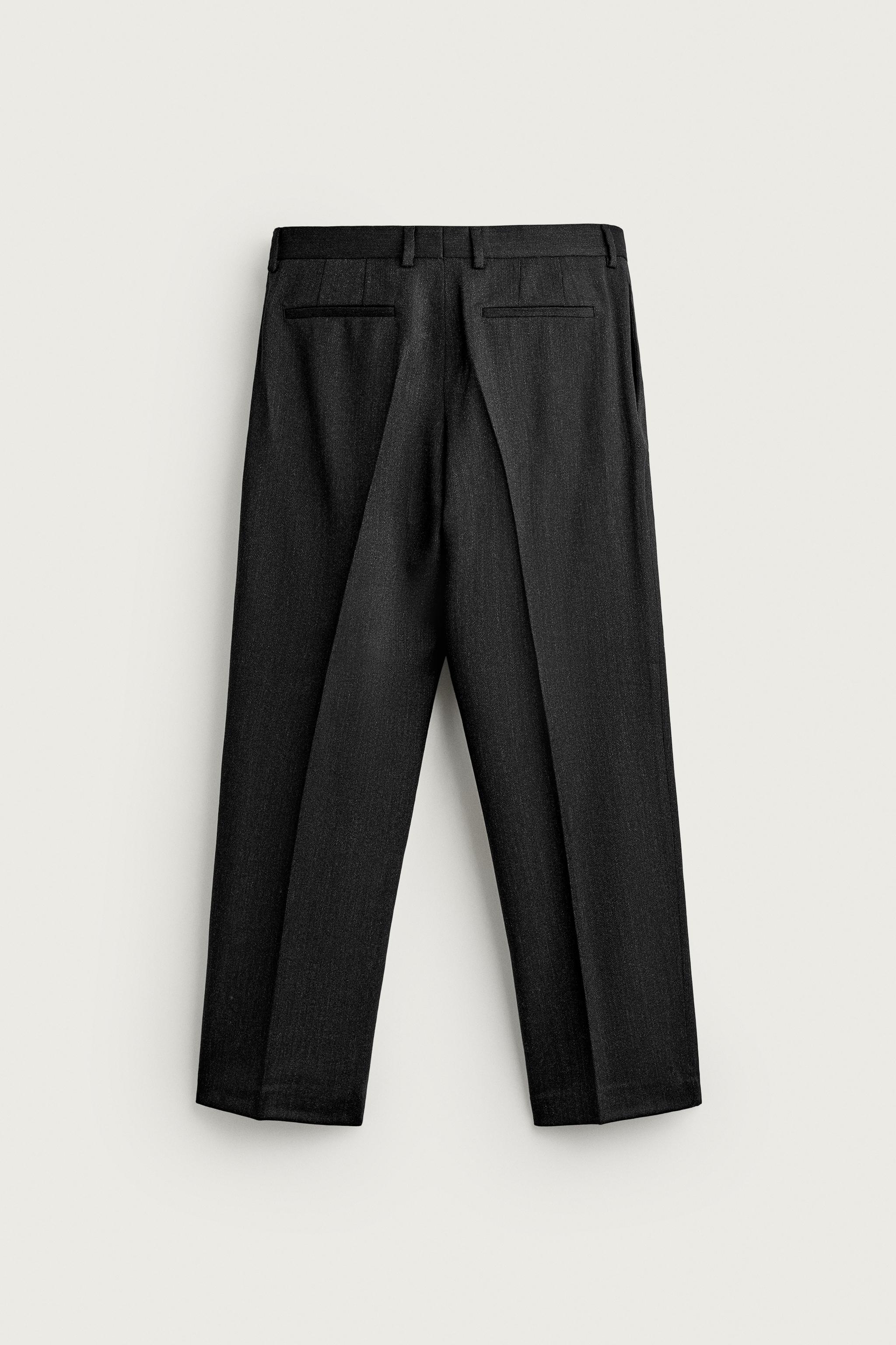 PANTALON COSTUME 100% LAINE MANTECO®