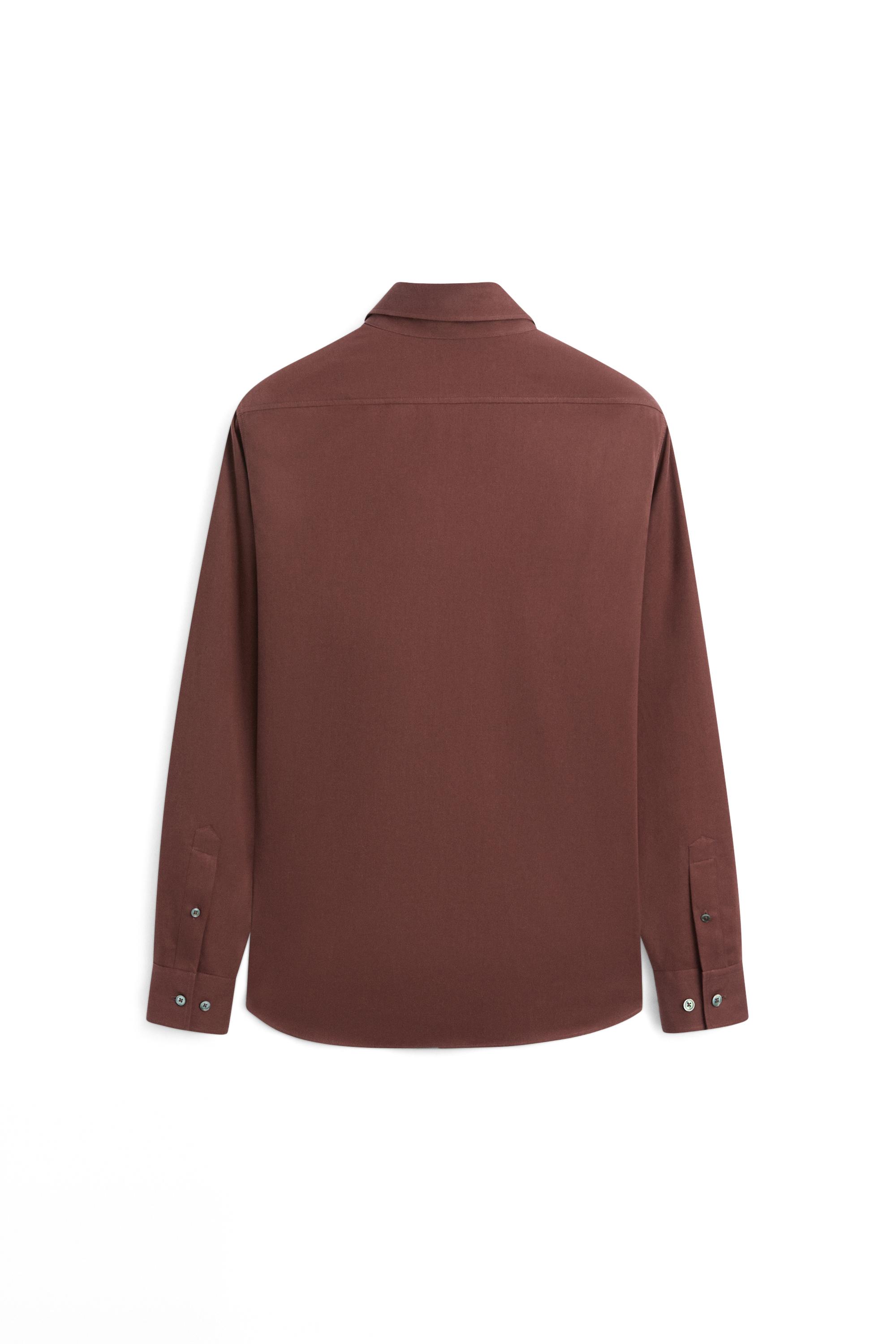 Regular fit cotton blend shirt - LIMITED EDITION