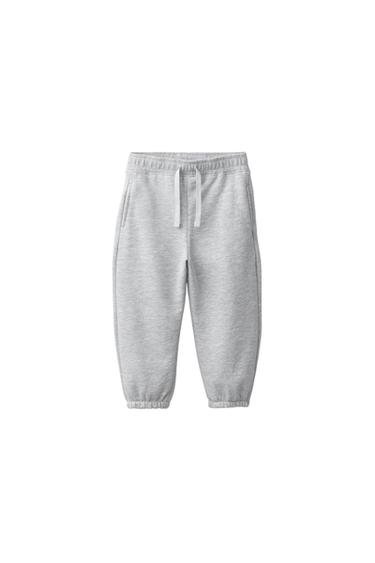 PLAIN JOGGERS - Grey marl by Zara