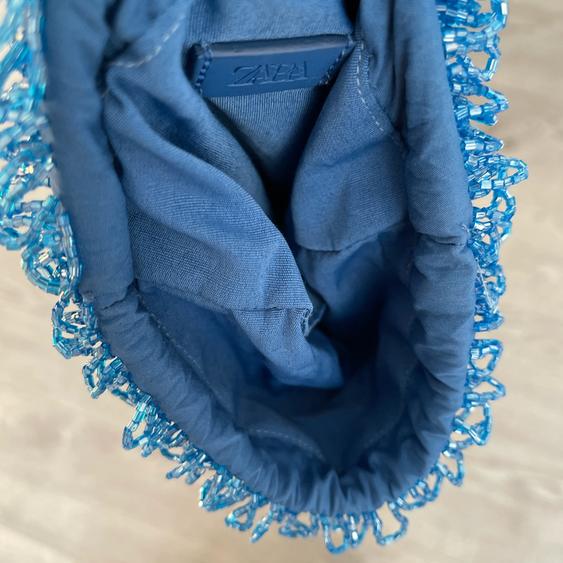 BUCKET BAG WITH BEADING - Image 4