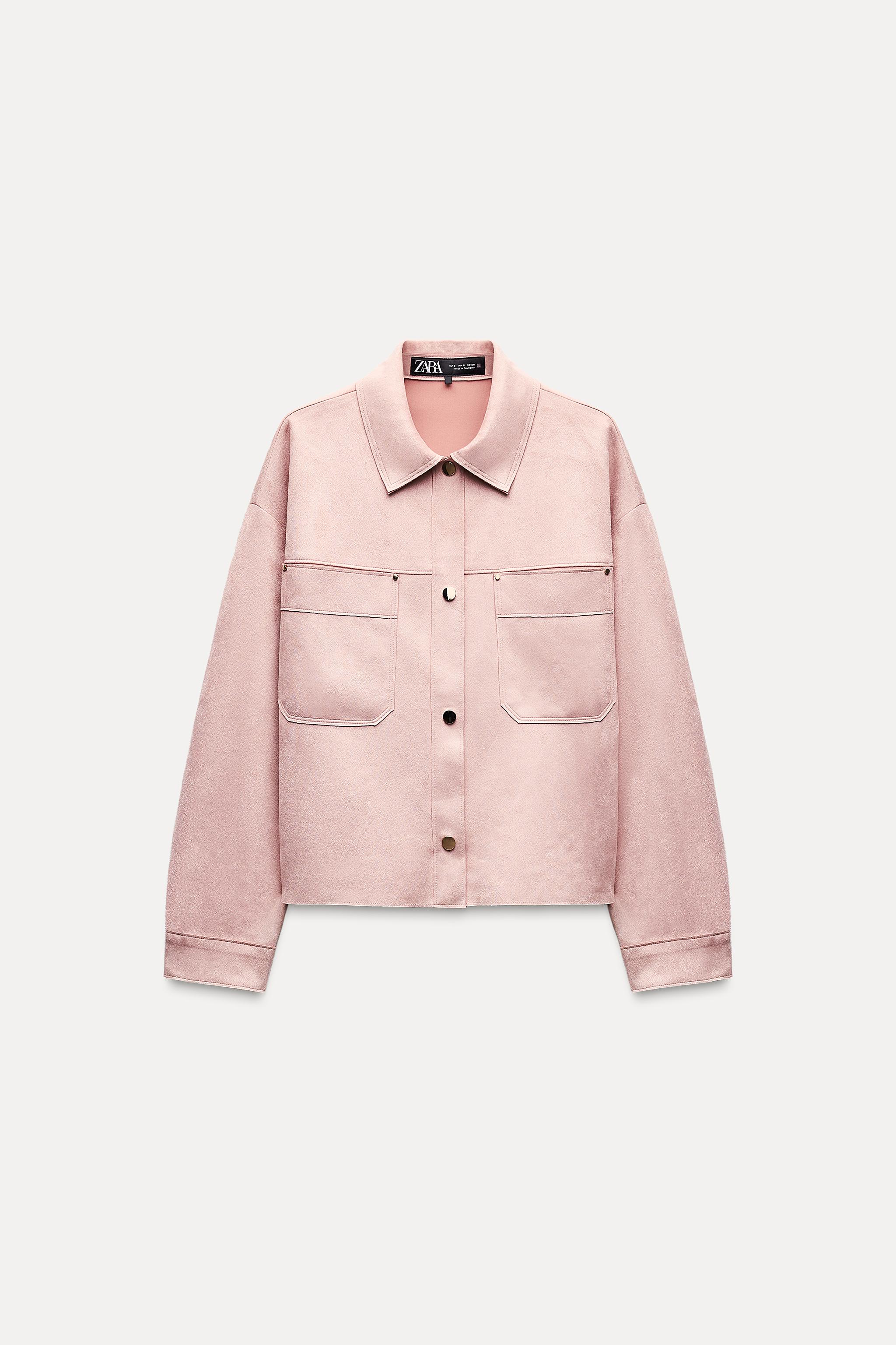 Blush coat zara best sale