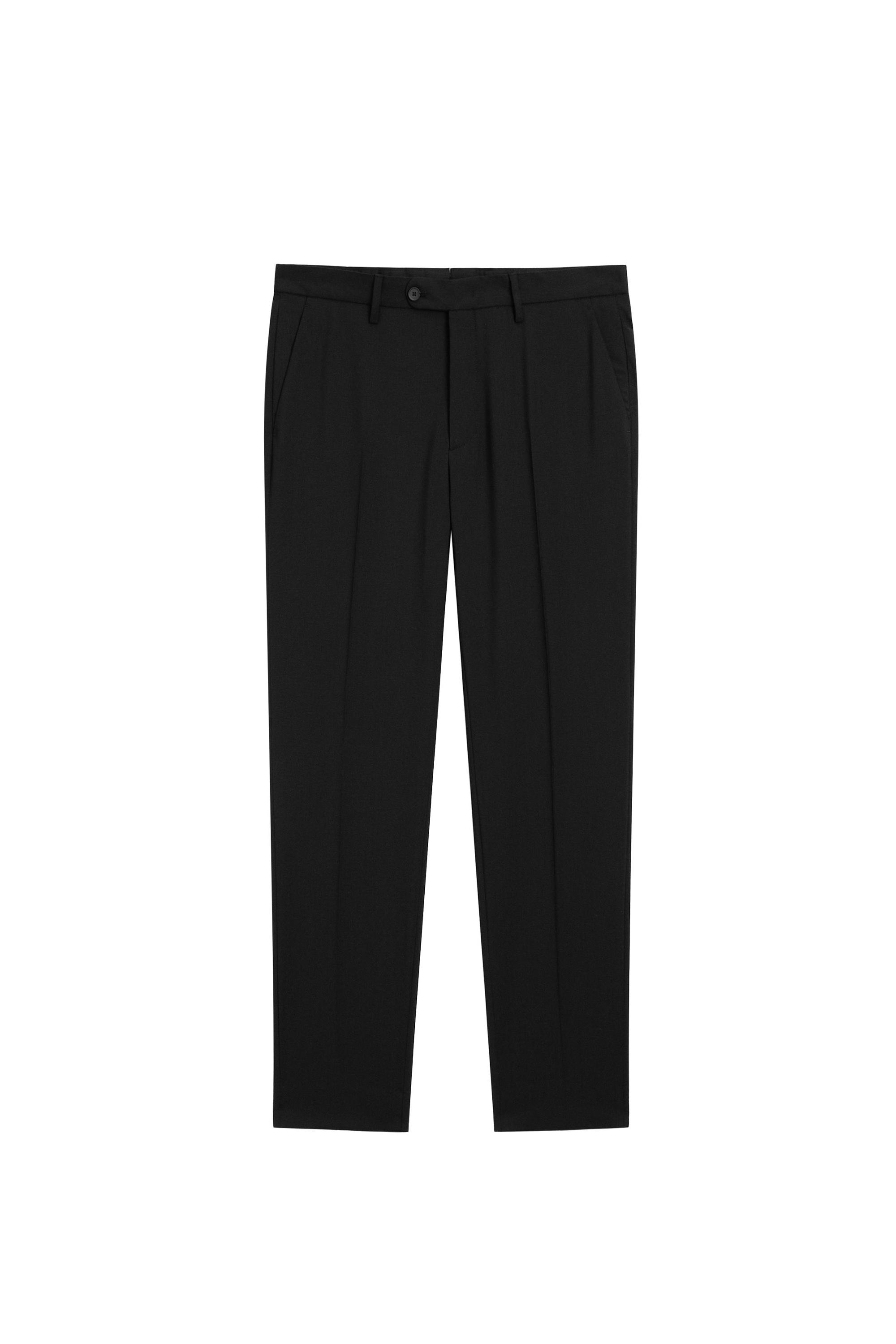 100% wool suit pants