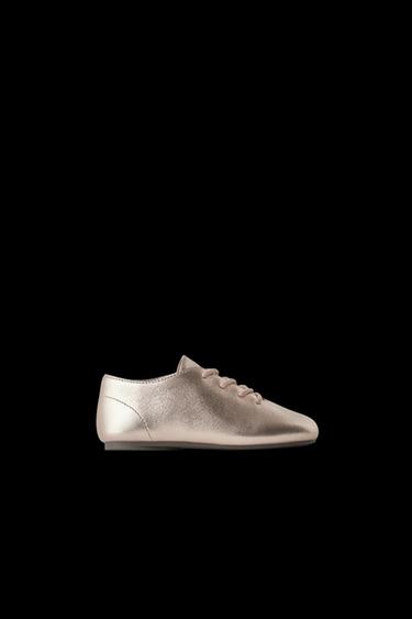 BLÜCHERSCHUH AUS LEDER - Rosa von Zara - Bild 0