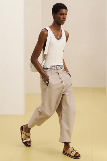 BLLN PNT - Marron clair de Zara - Image 2