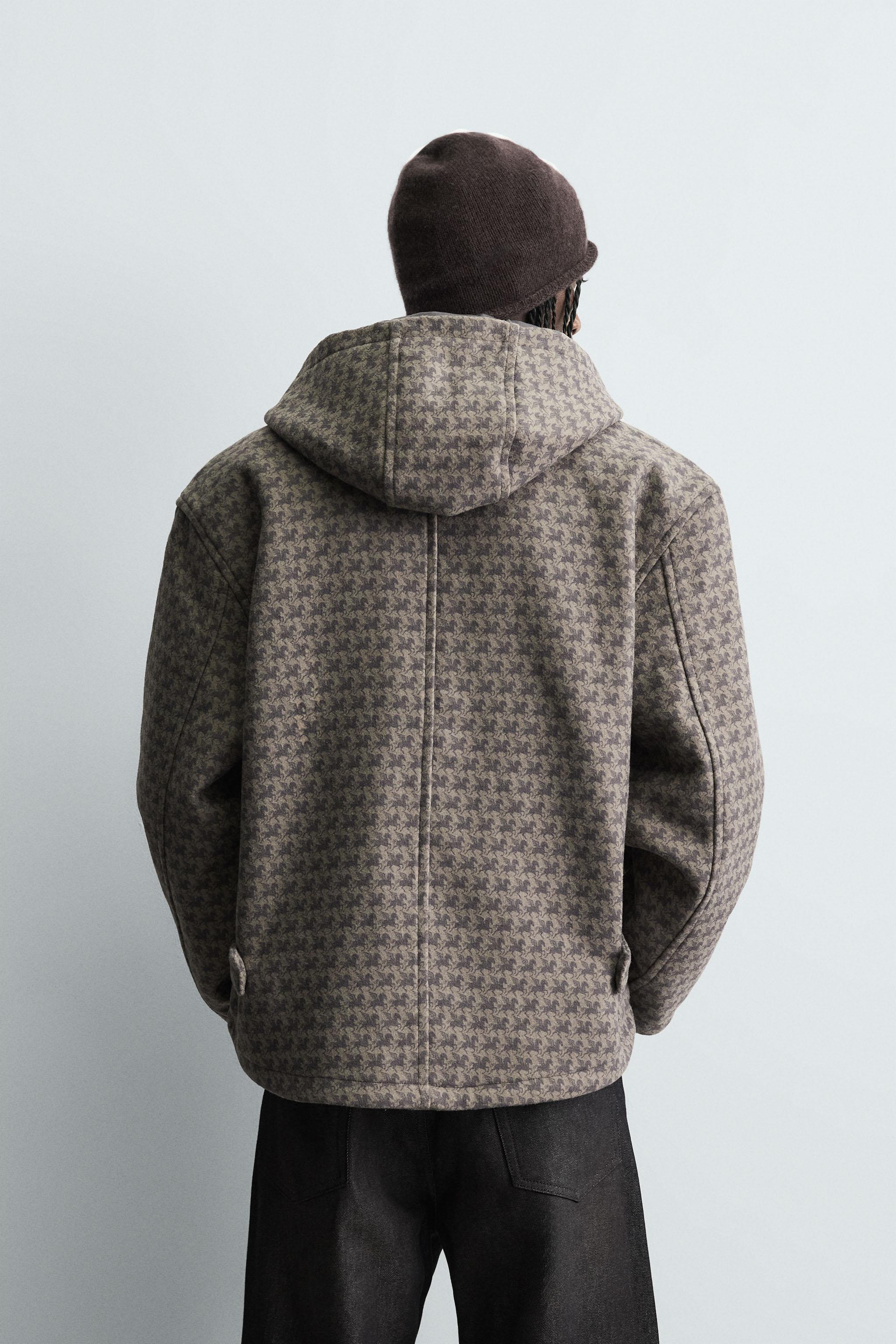 HORSE PRINT HOODIE JACKET