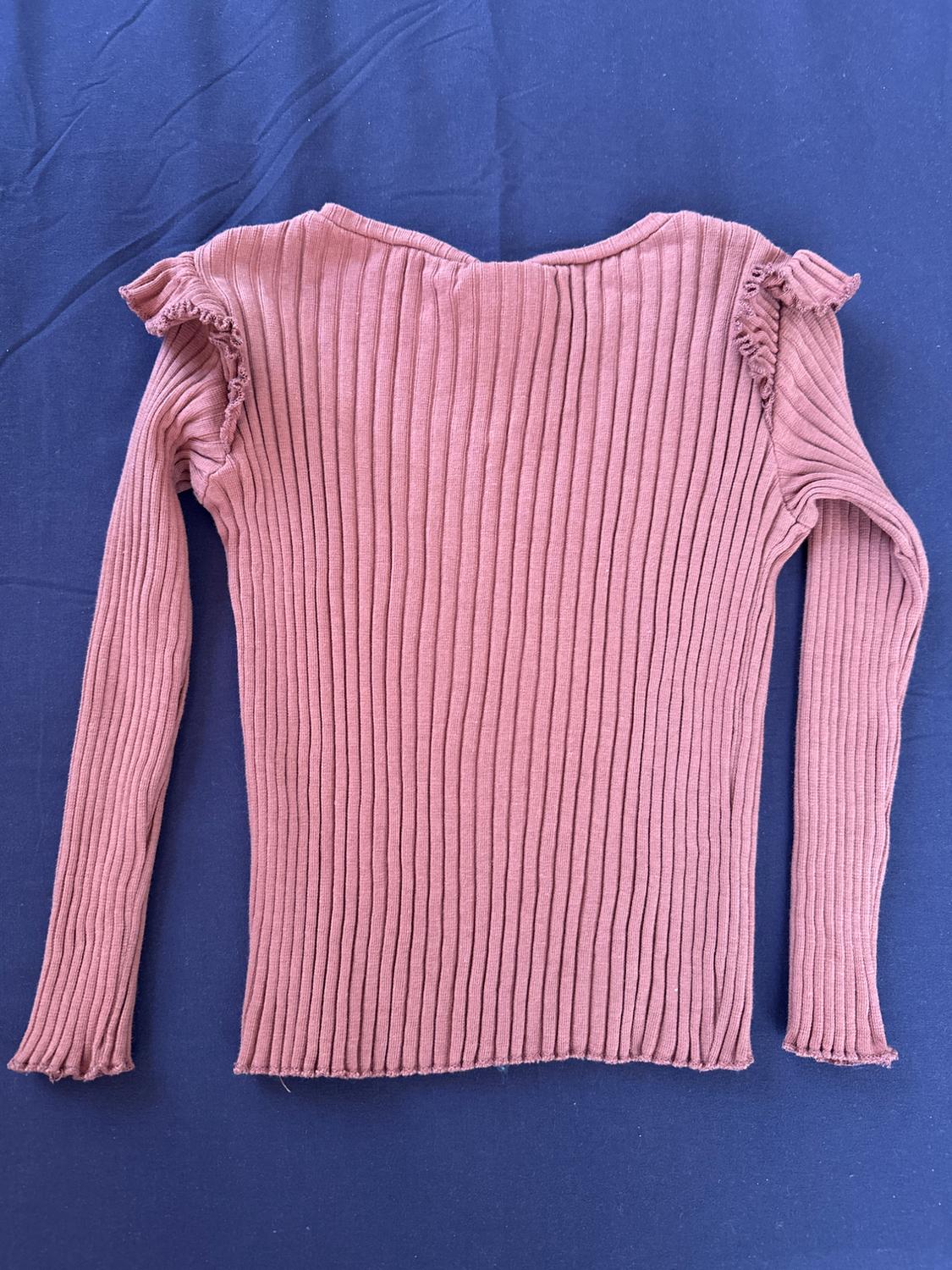 RUFFLED RIBBED TOP - Image 2