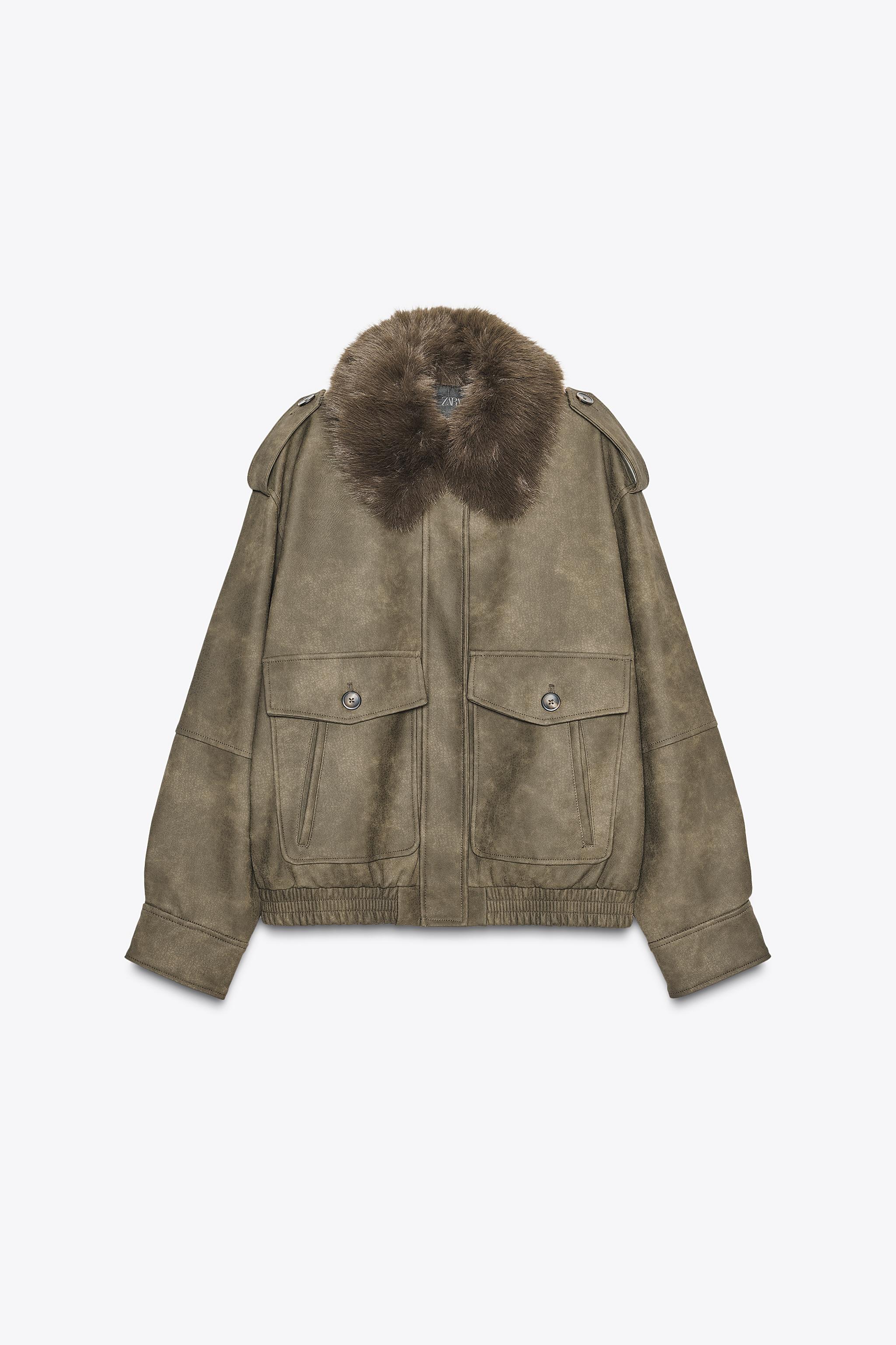 ZARA ジャケット　スエード 7a973c15b3f3a65e896403b02b0ae1