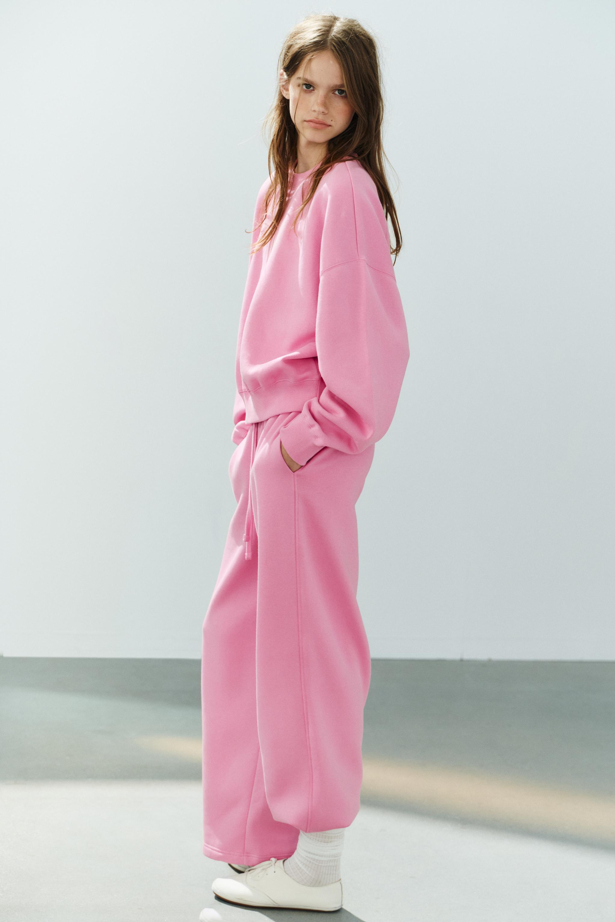 Женские свитеры Zara SWEATSHIRT AND PANTS SET — фото 3