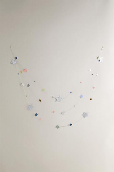 Zara CHILDREN'S STAR GARLAND - 多色 - 圖片 0