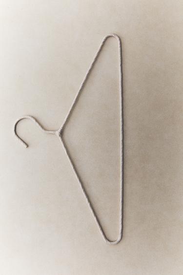 BEIGE COTTON AND LINEN HANGER (PACK OF 4) - Light beige by Zara - Image 4
