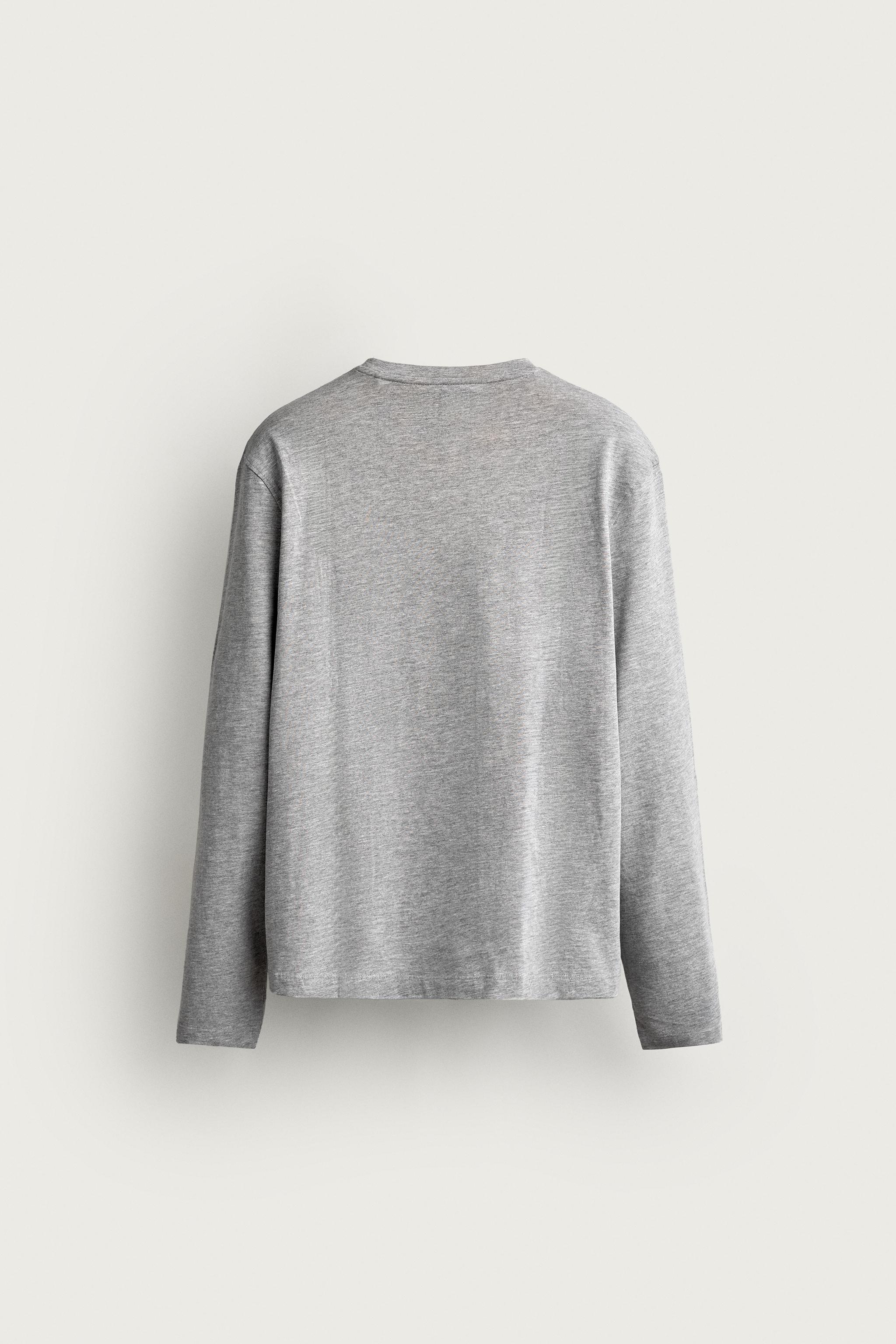 REGULAR FIT LONG-SLEEVE T-SHIRT