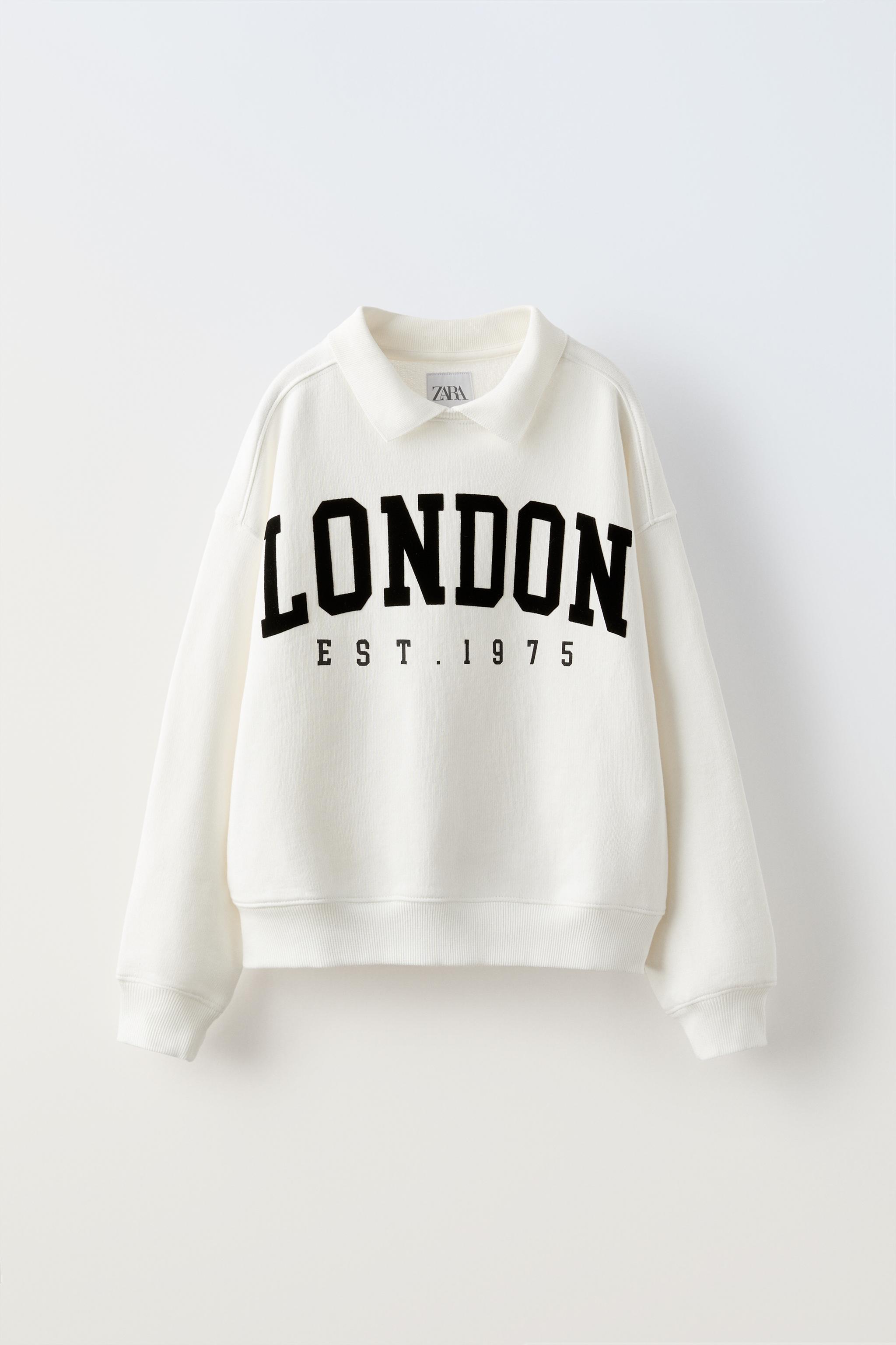 London hoodie zara sale