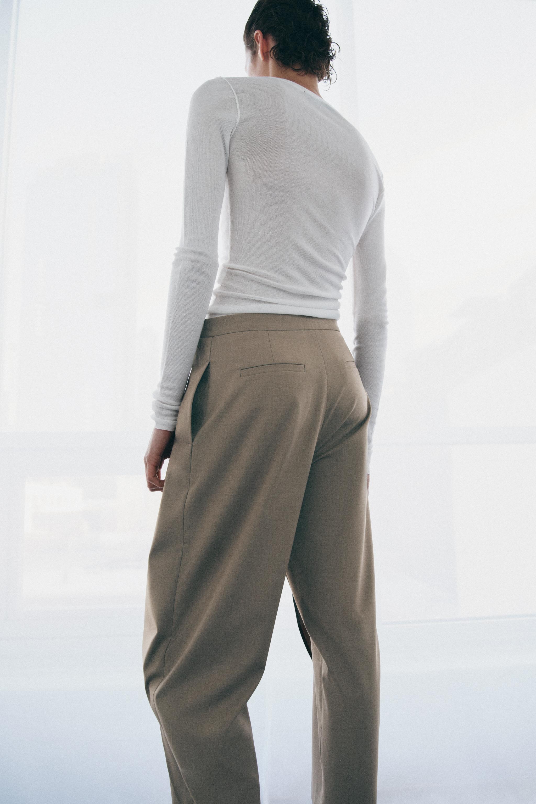 ZW COLLECTION FRONT WRAP PANTS