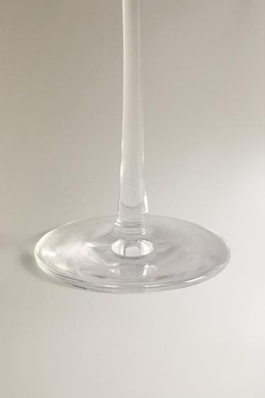 CONICAL CRYSTALLINE FLUTE GLASS -  by Zara - Image 4