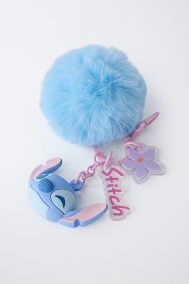 LILO & STITCH © DISNEY POMPOM KEY RING - Blue by Zara - Image 1
