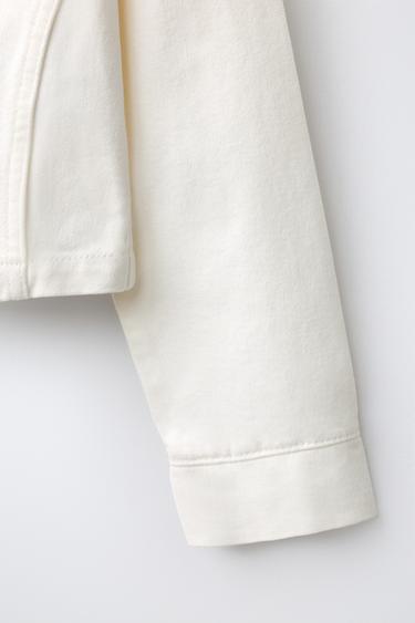 BUTTONED JACKET - Mid-ecru by Zara - Image 3