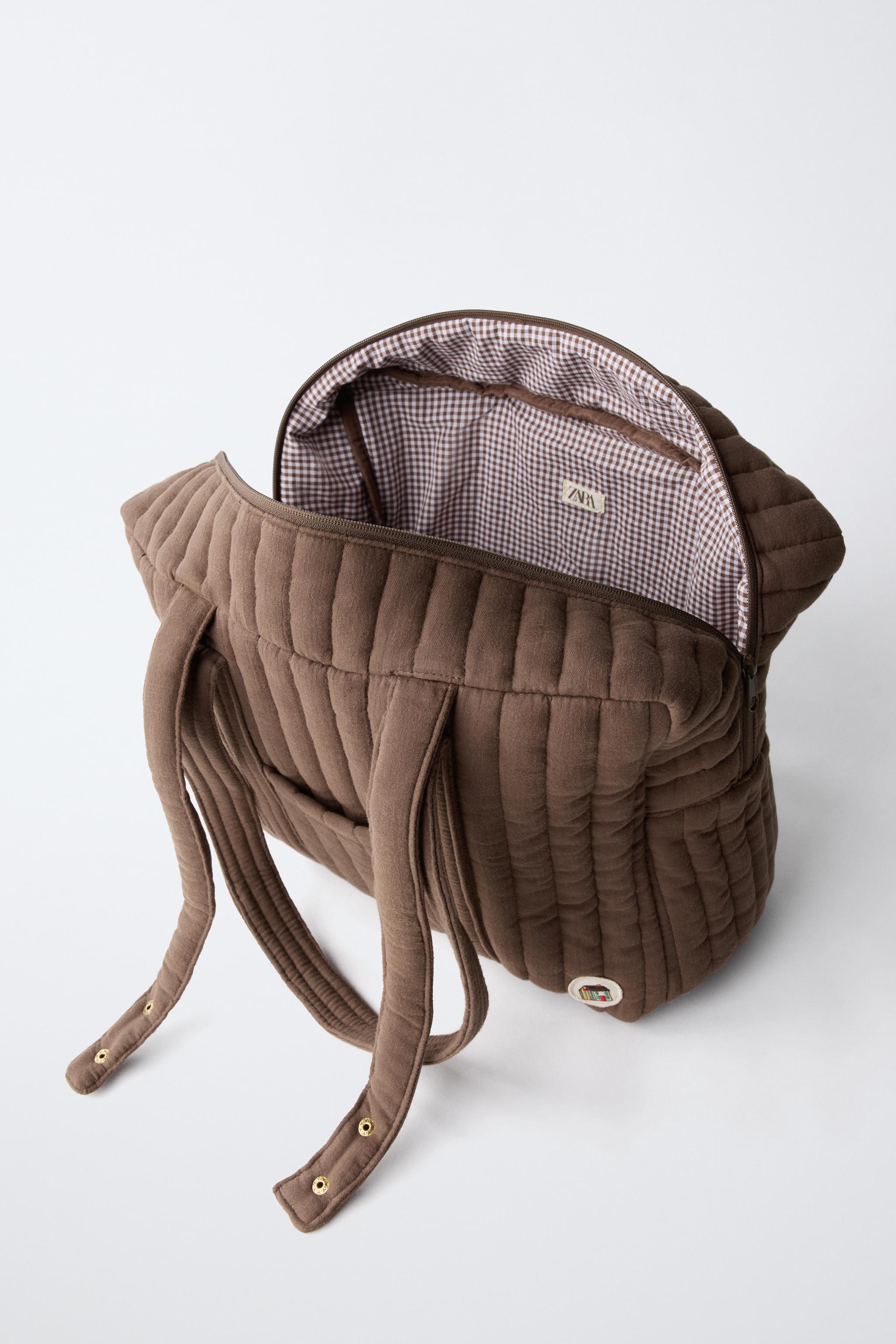 QUILTED MATERNITY BAG