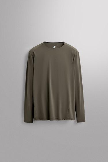 TECHNICAL TRAINING T-SHIRT - camel by Zara