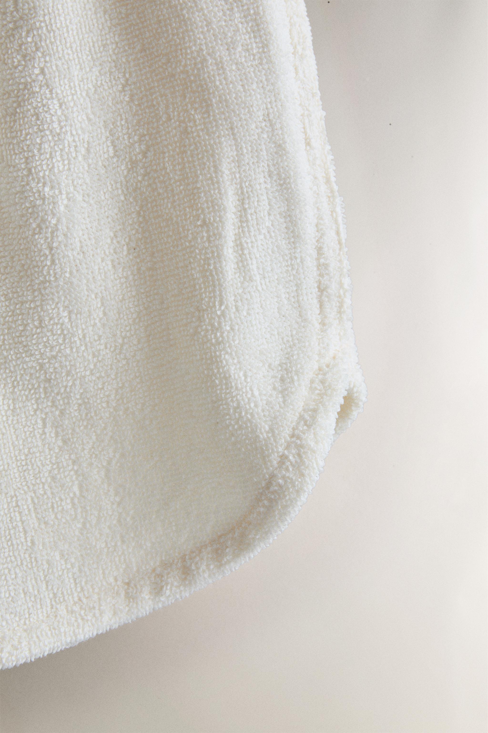 Женские шорты Zara COTTON TERRYCLOTH BEACH SHORTS — фото 3