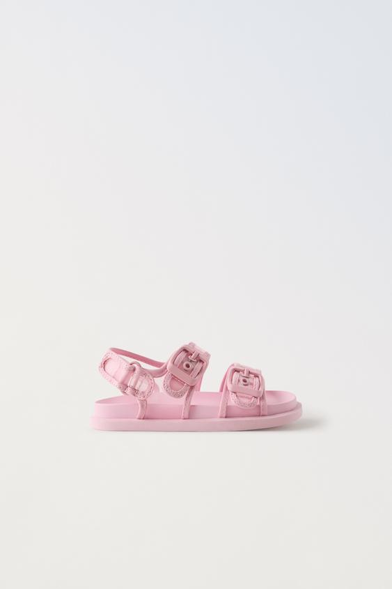 MESH SANDALS - Pink | ZARA United States