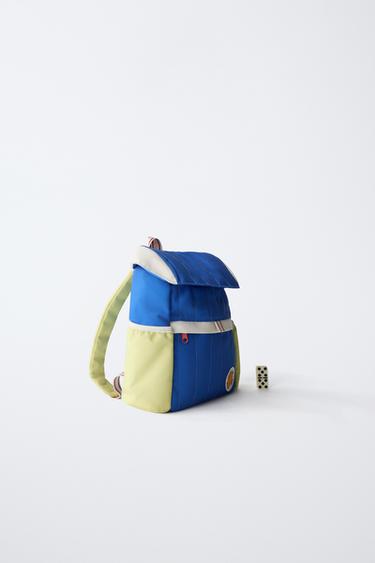 MULTICOLOURED BACKPACK - Blue by Zara - Image 5