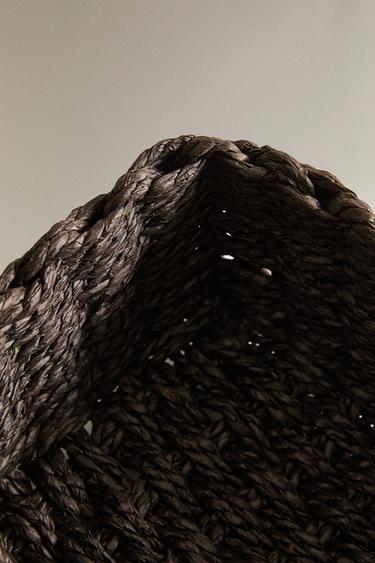 CORBEILLE PAPIER TRESSÉE - Marron de Zara - Image 4