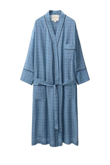 KARIERTES KLEID CREATED BY CARAMEL LONDON X ZARA - Blau von Zara