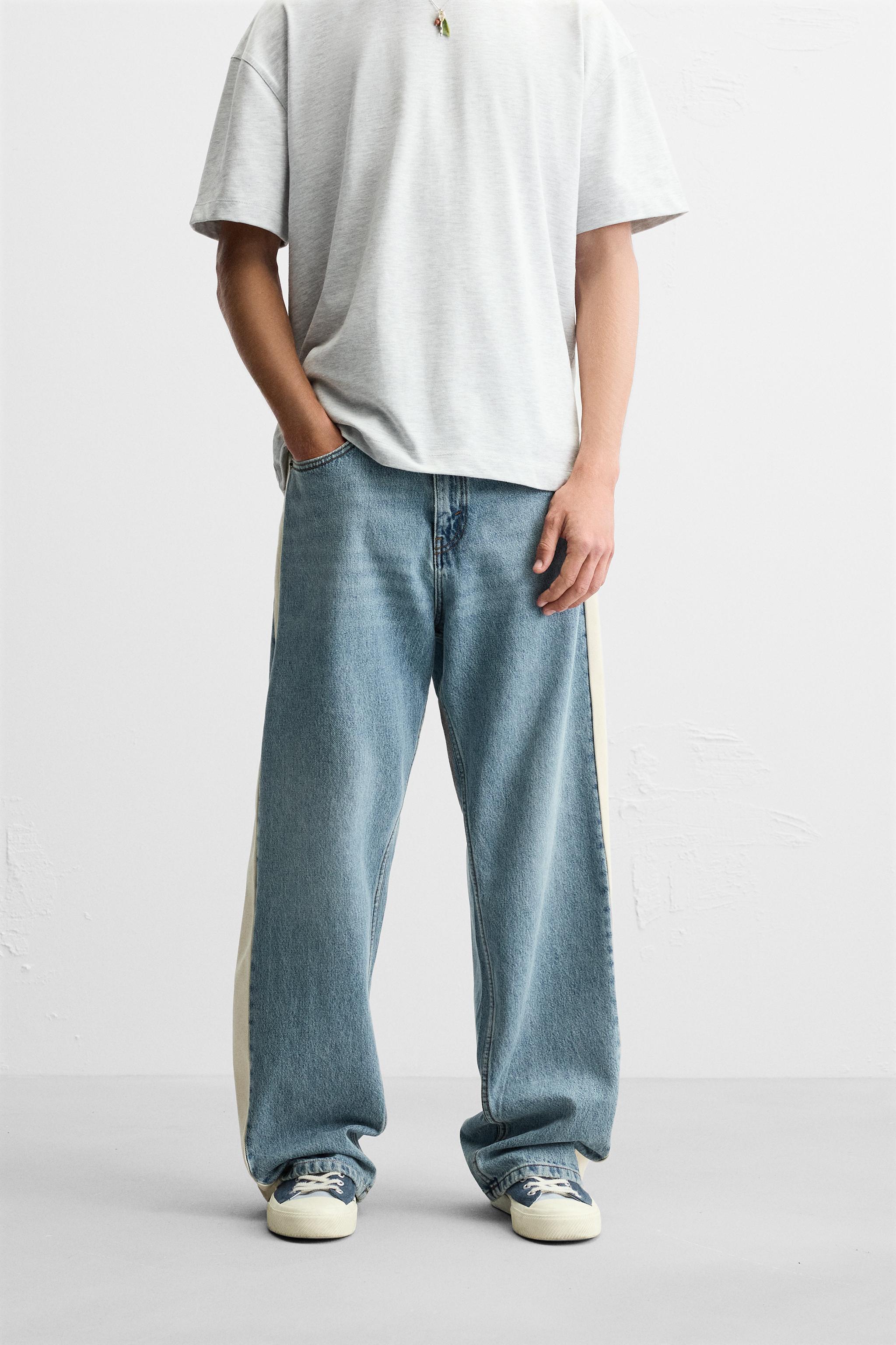 Pantalon orders baggy homme zara