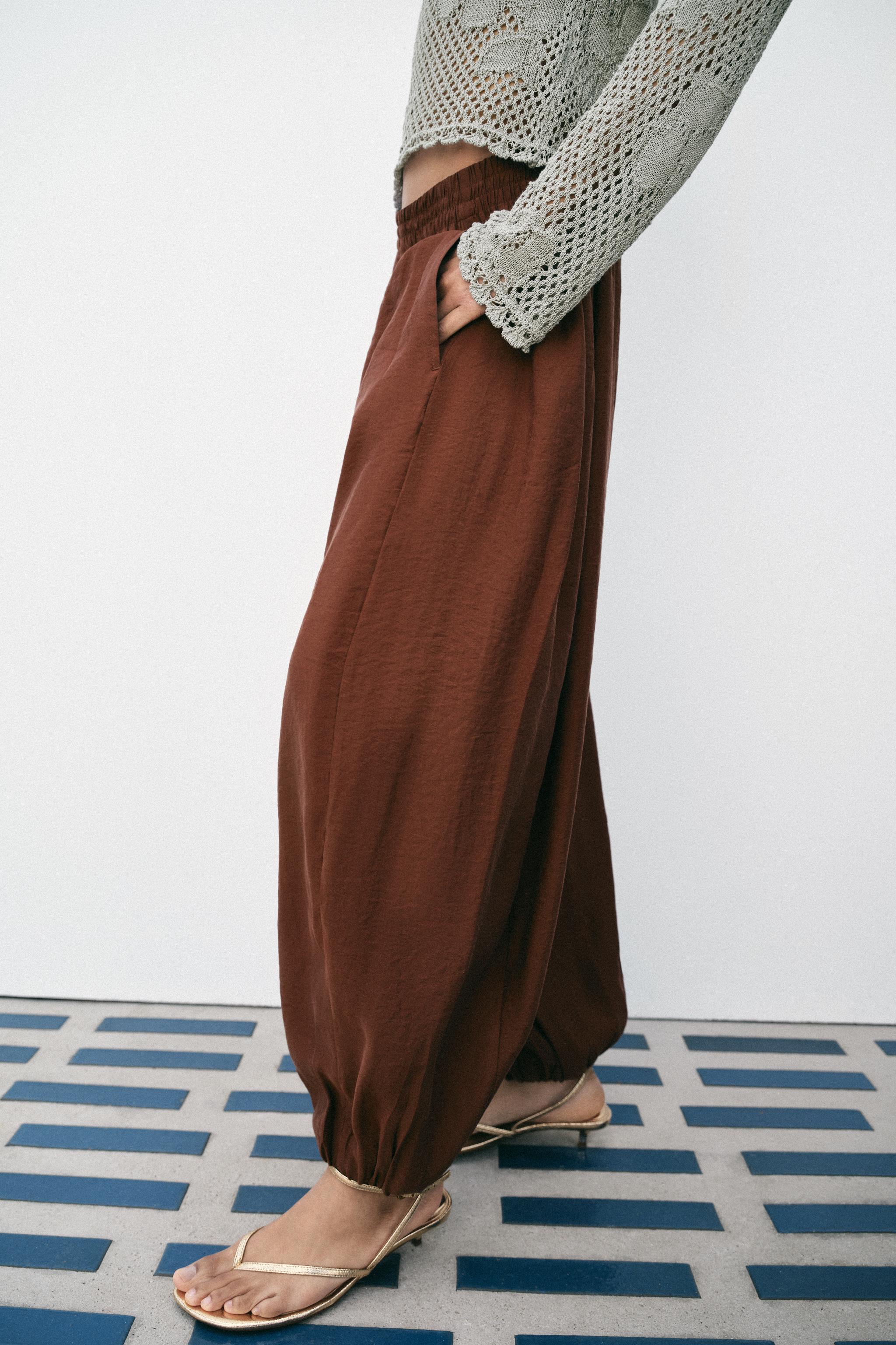 PANTALON BOUFFANT VOLUME