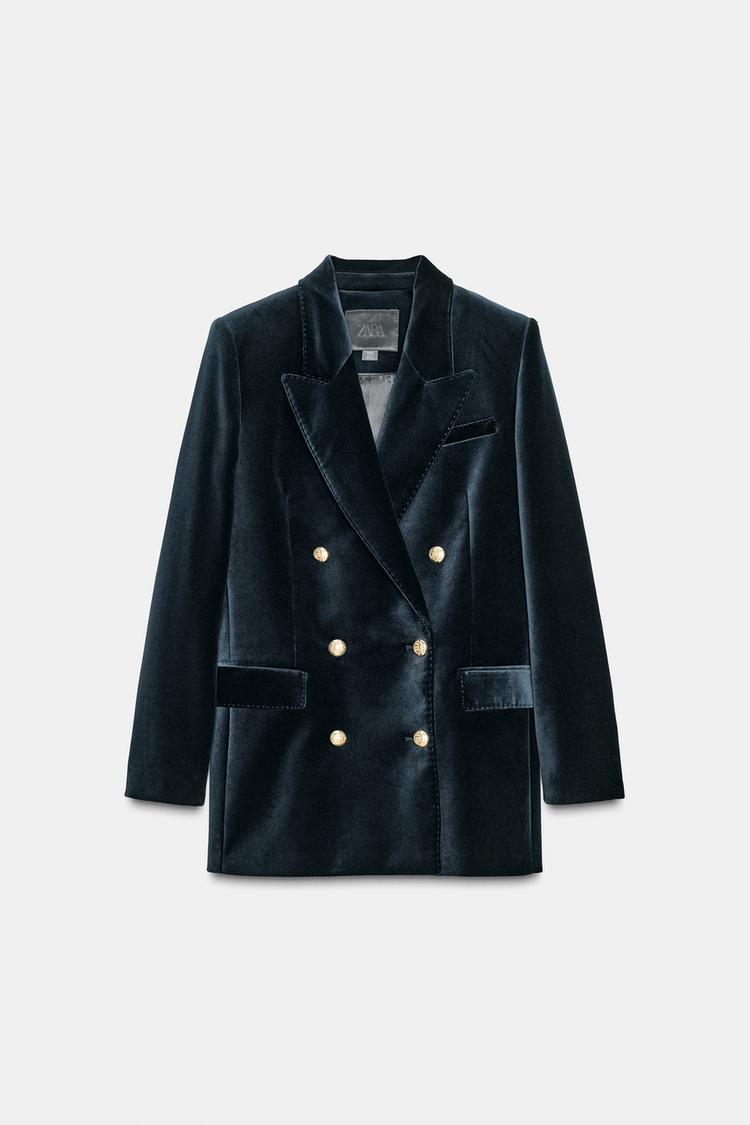 ZW COLLECTION LIMITED EDITION VELVET BLAZER