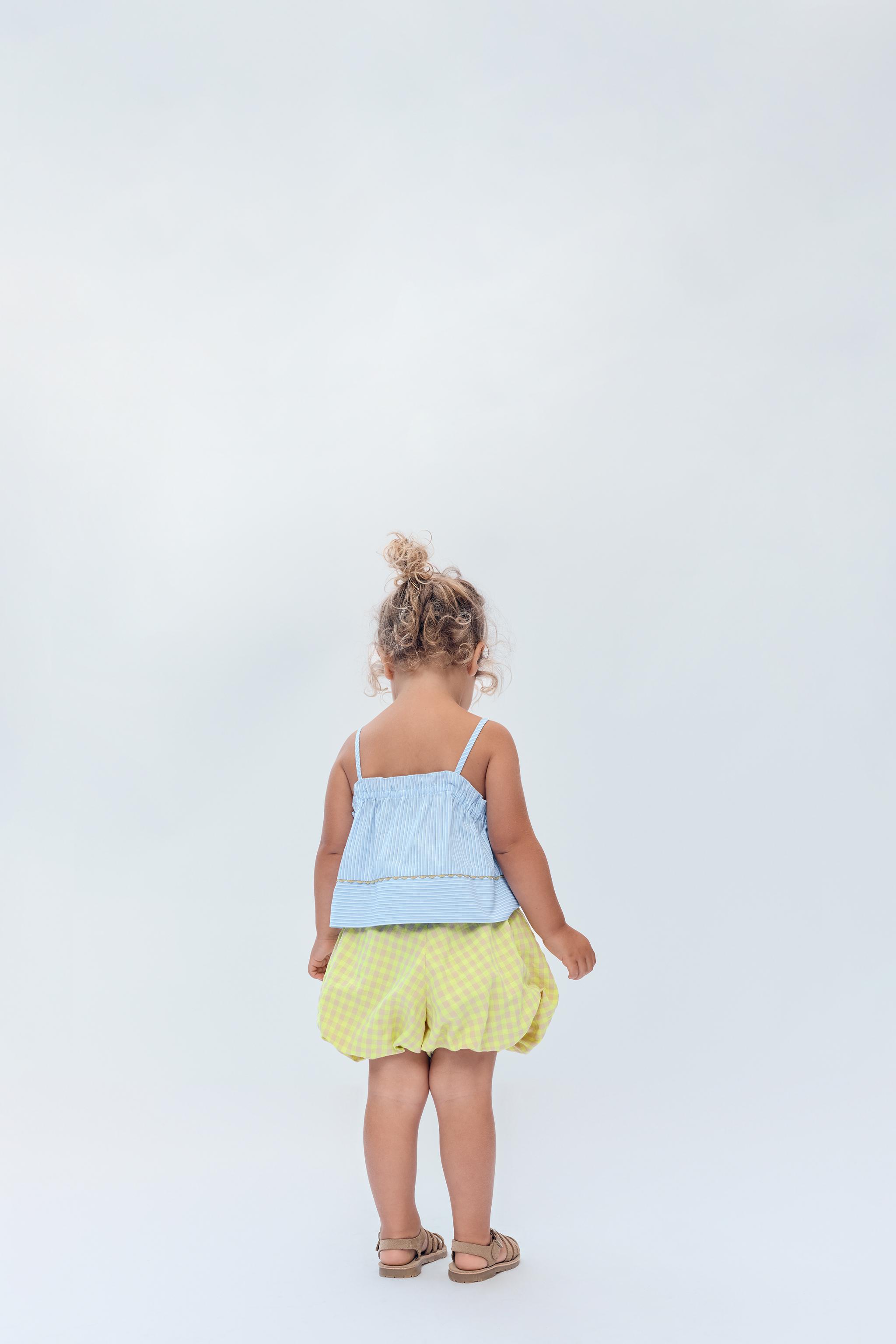 2-14 YEARS/ GINGHAM BLOOMER SHORTS LIMITED EDITION