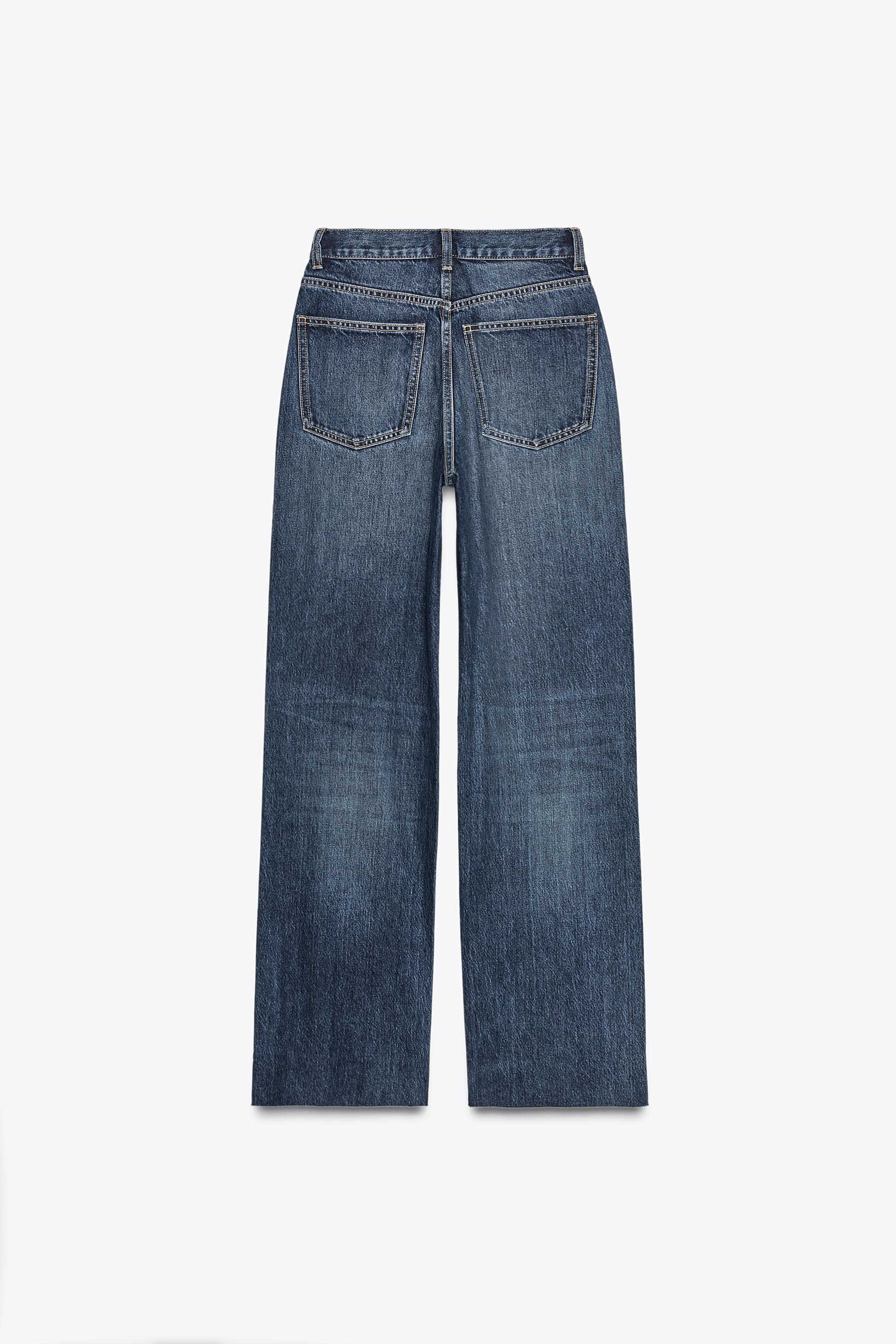 安心★関税込み★ZARA★RELAXED FIT JEANS STRAIGHT FIT RELAXED JEANS - Gray | ZARA United States