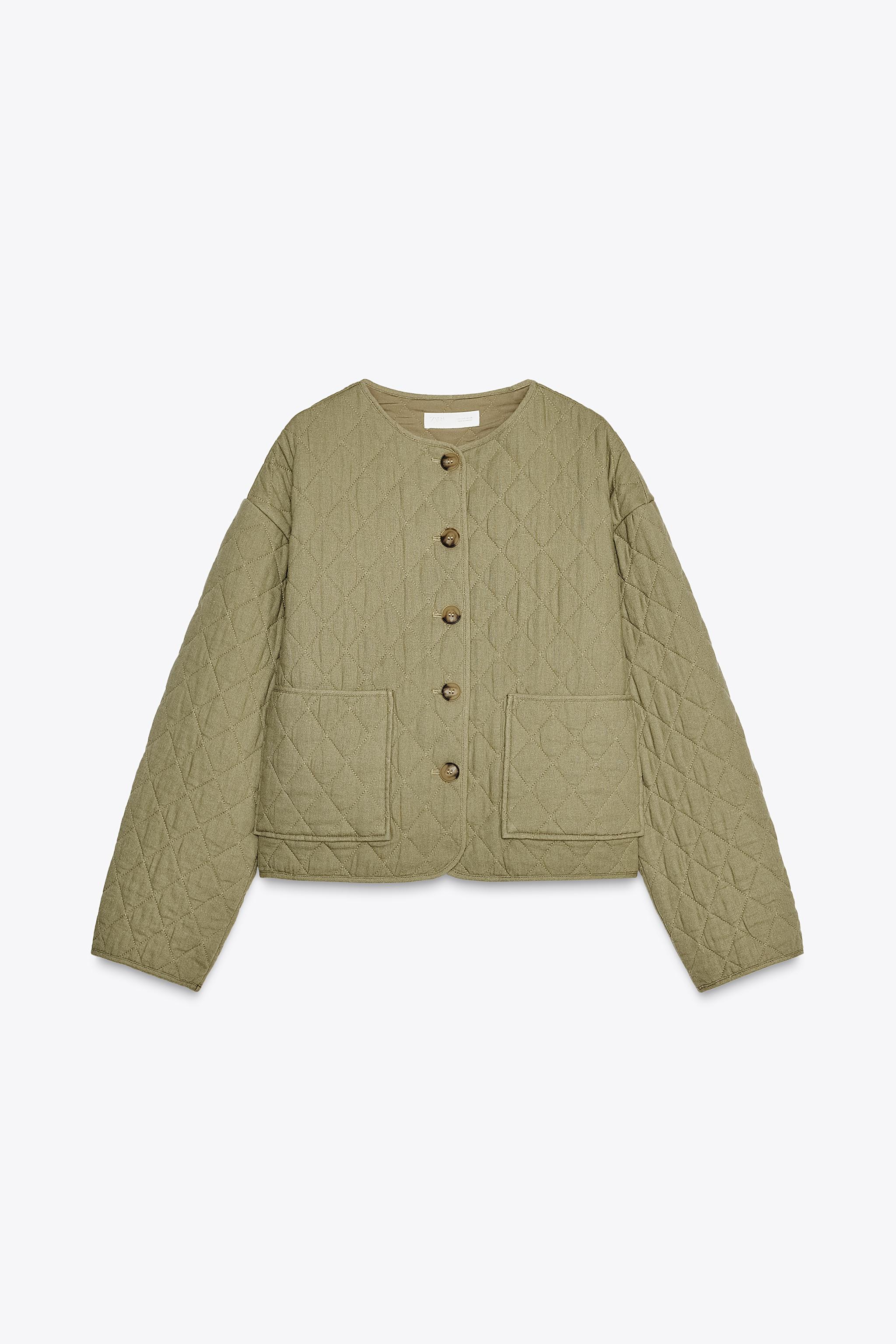 グリーンジャケット – レディース | ZARA 日本