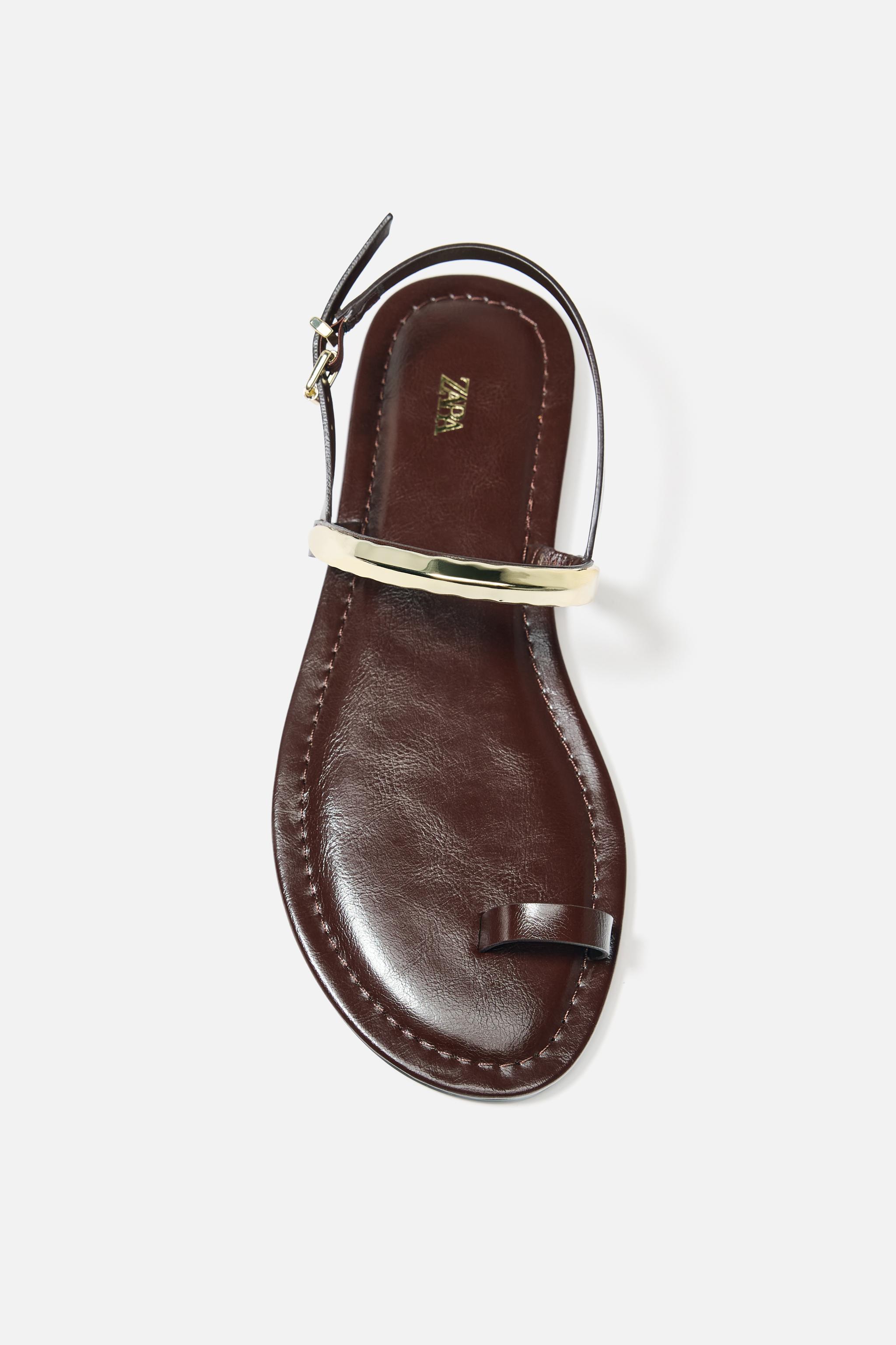 フラットサンダル - レディース | ZARA 日本 フラットサンダル - レディース | ZARA 日本