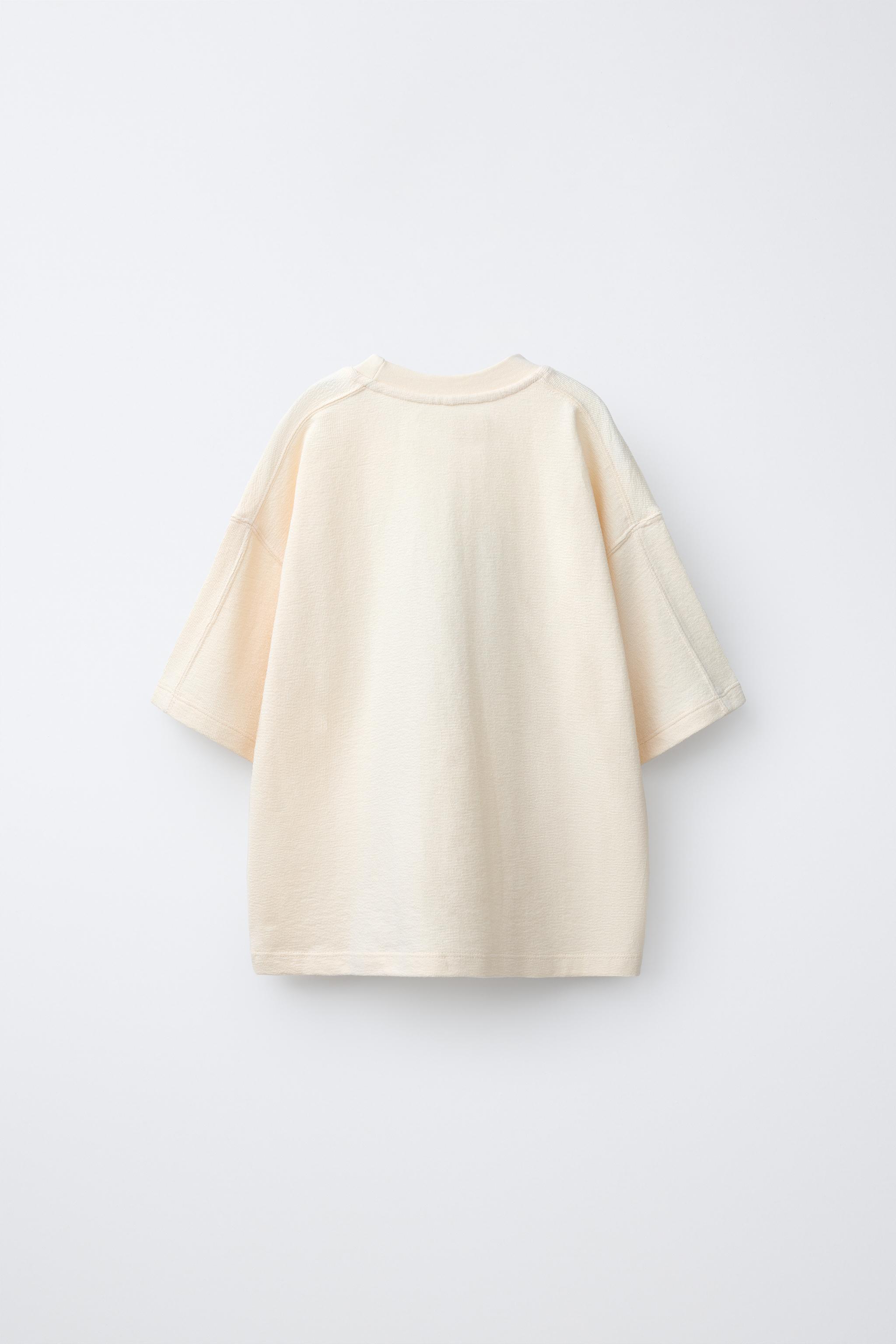 Детские футболки Zara SPRAY EFFECT PRINT T-SHIRT — фото 2
