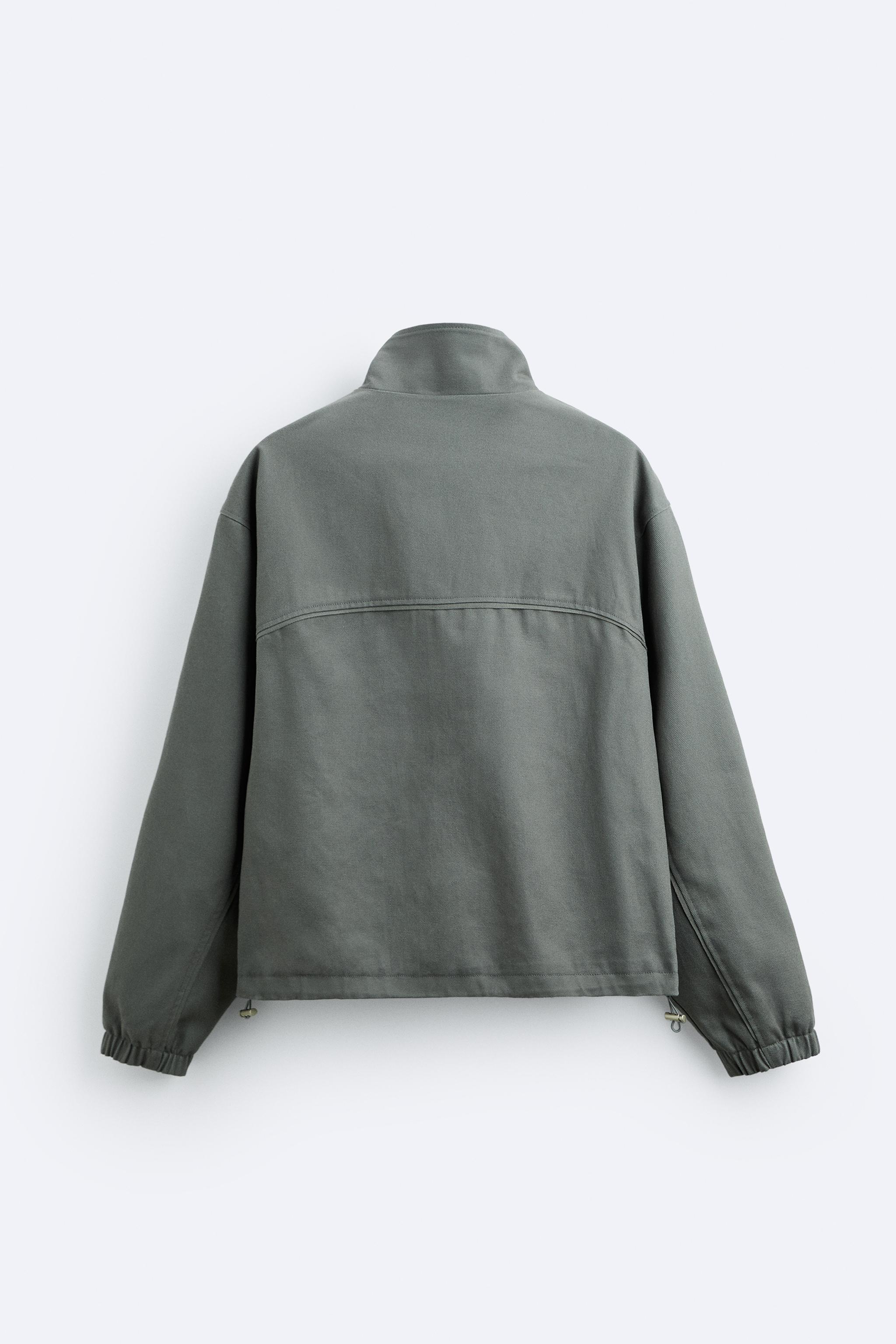 POCKET JACKET - Blue gray | ZARA United States