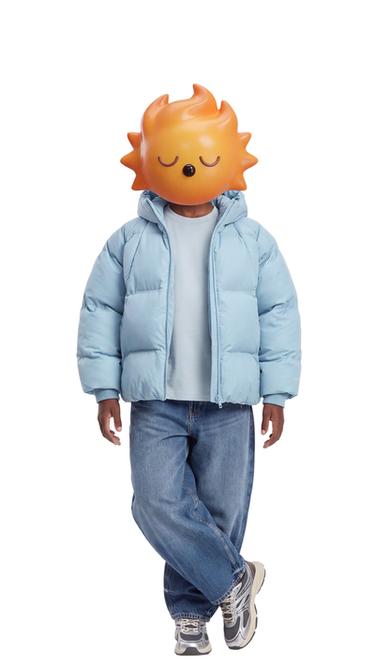 JEANS RELAXED BARREL CU GAICĂ - Albastru mediu de la Zara