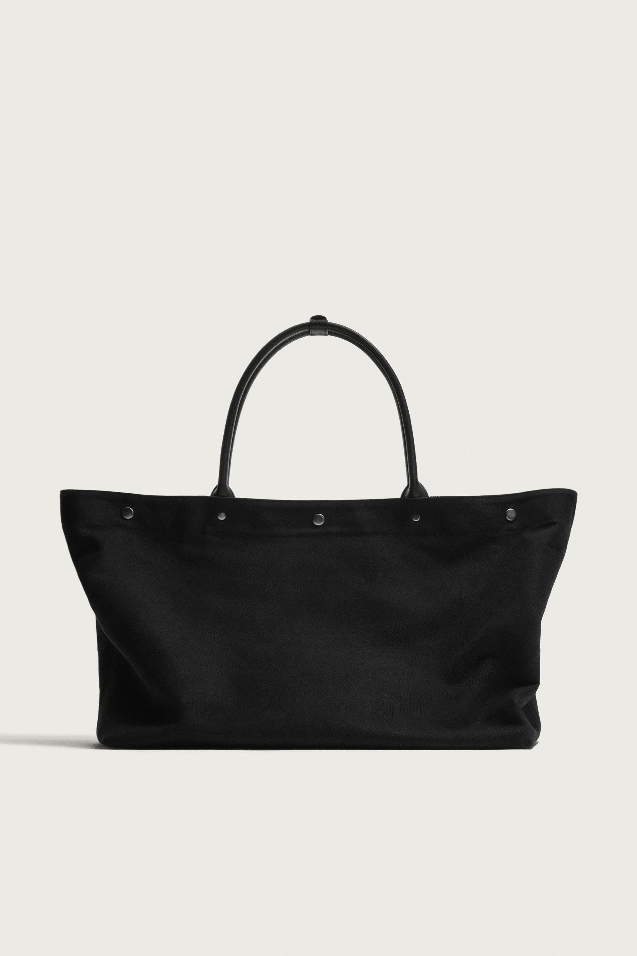 Мужские сумки Zara AARON LEVINE X ZARA SHOPPER — фото 4