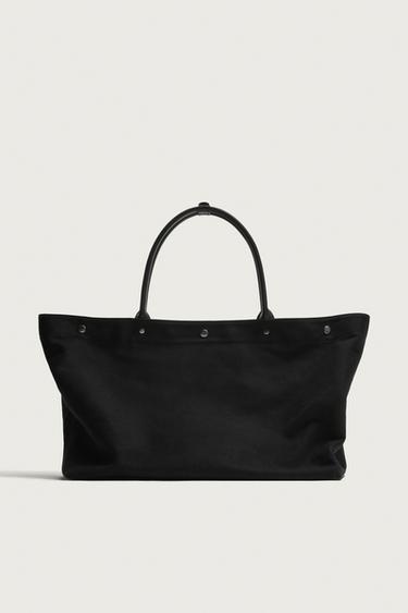 AARON LEVINE X ZARA TOTE BAG - Black by Zara