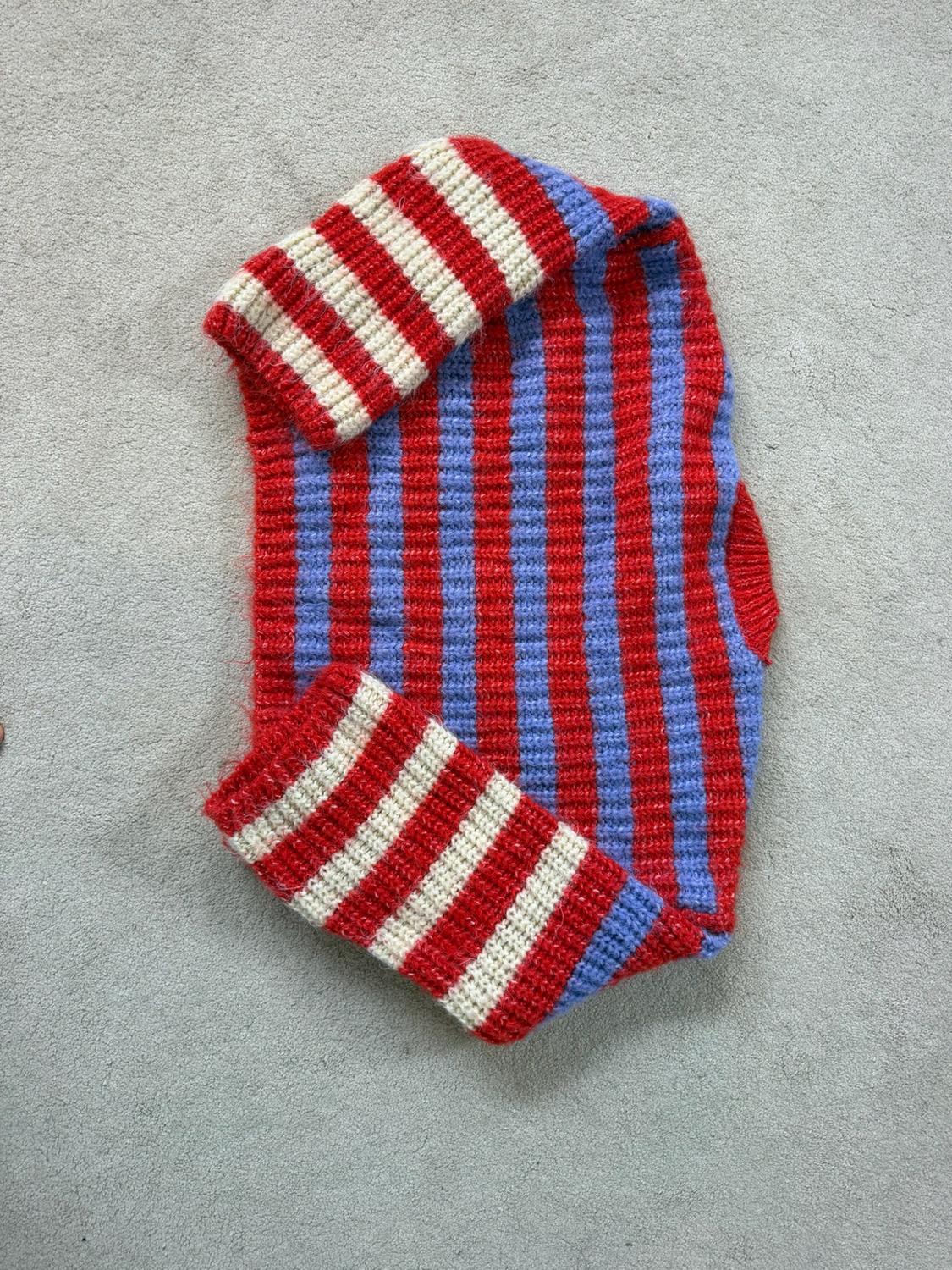 STRIPED KNIT SWEATER - Image 3