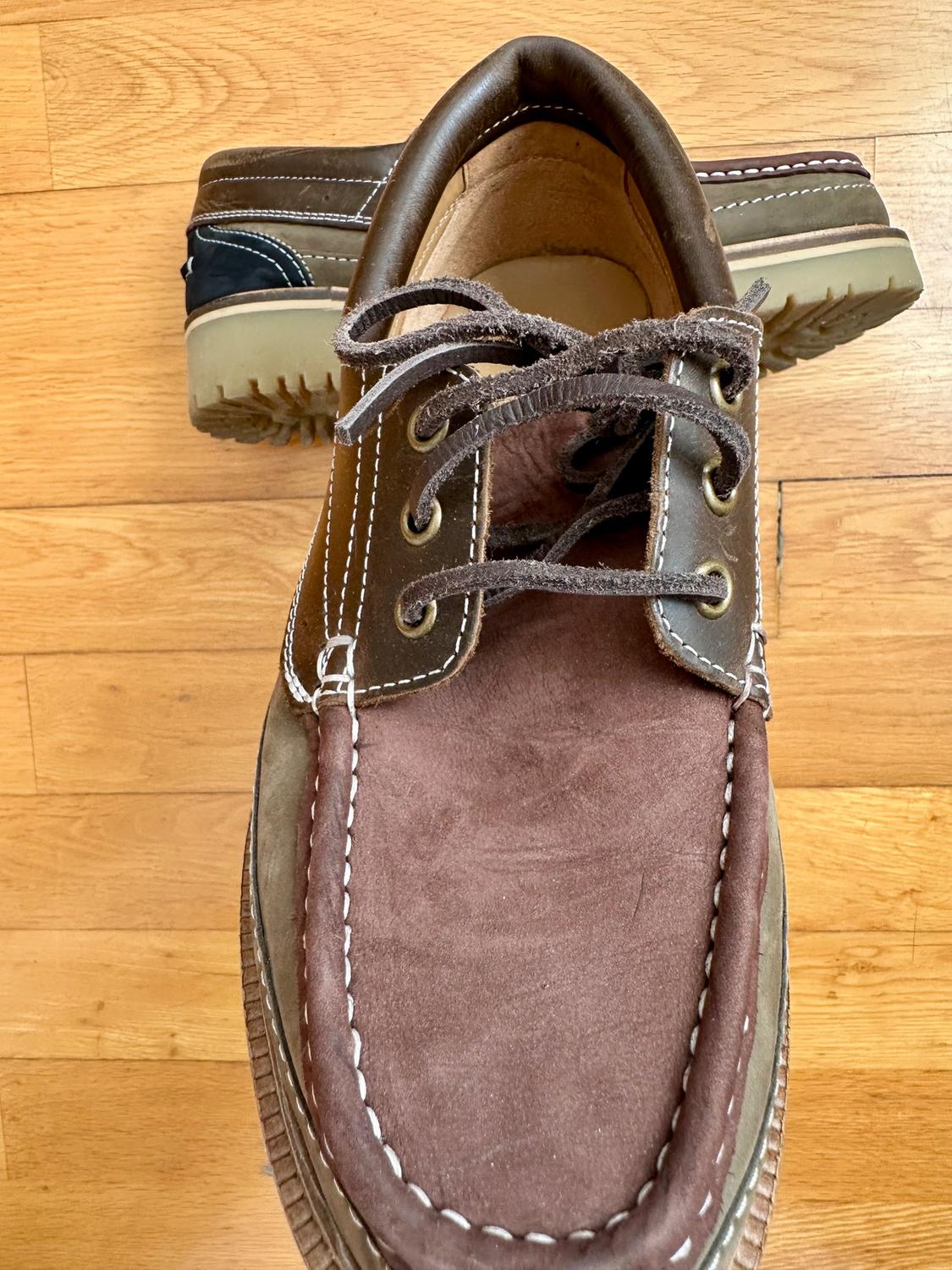 CONTRAST MULTICOLOURED LOAFERS - Image 3