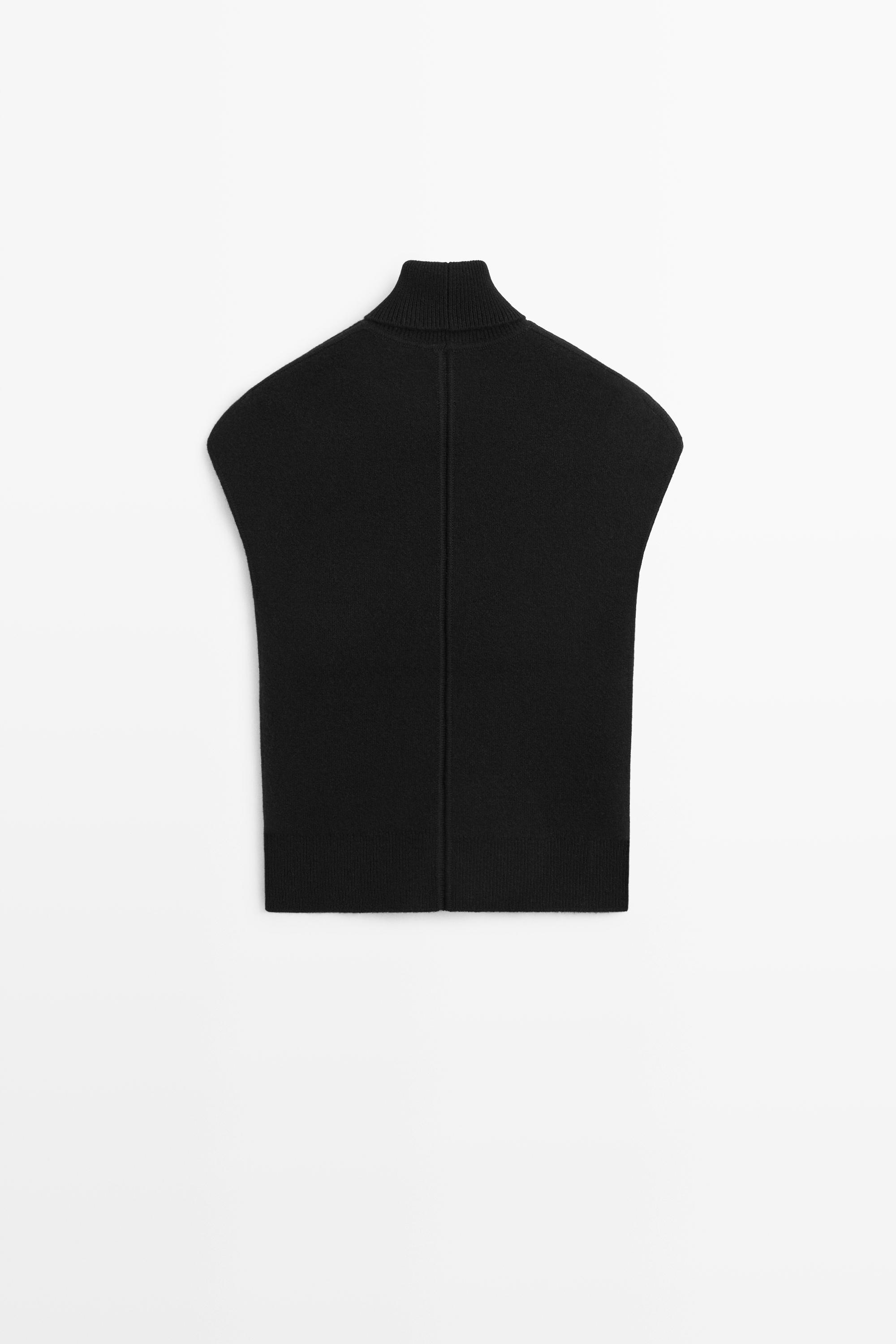 Pull en maille à splits