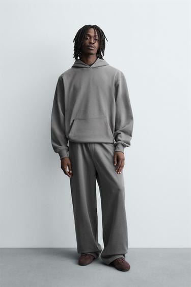BASIC HOODIE - Anthracite grey by Zara