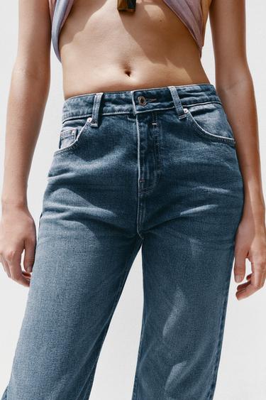 JEAN Z1975 SLIM FIT TAILLE HAUTE - Bleu de Zara - Image 3