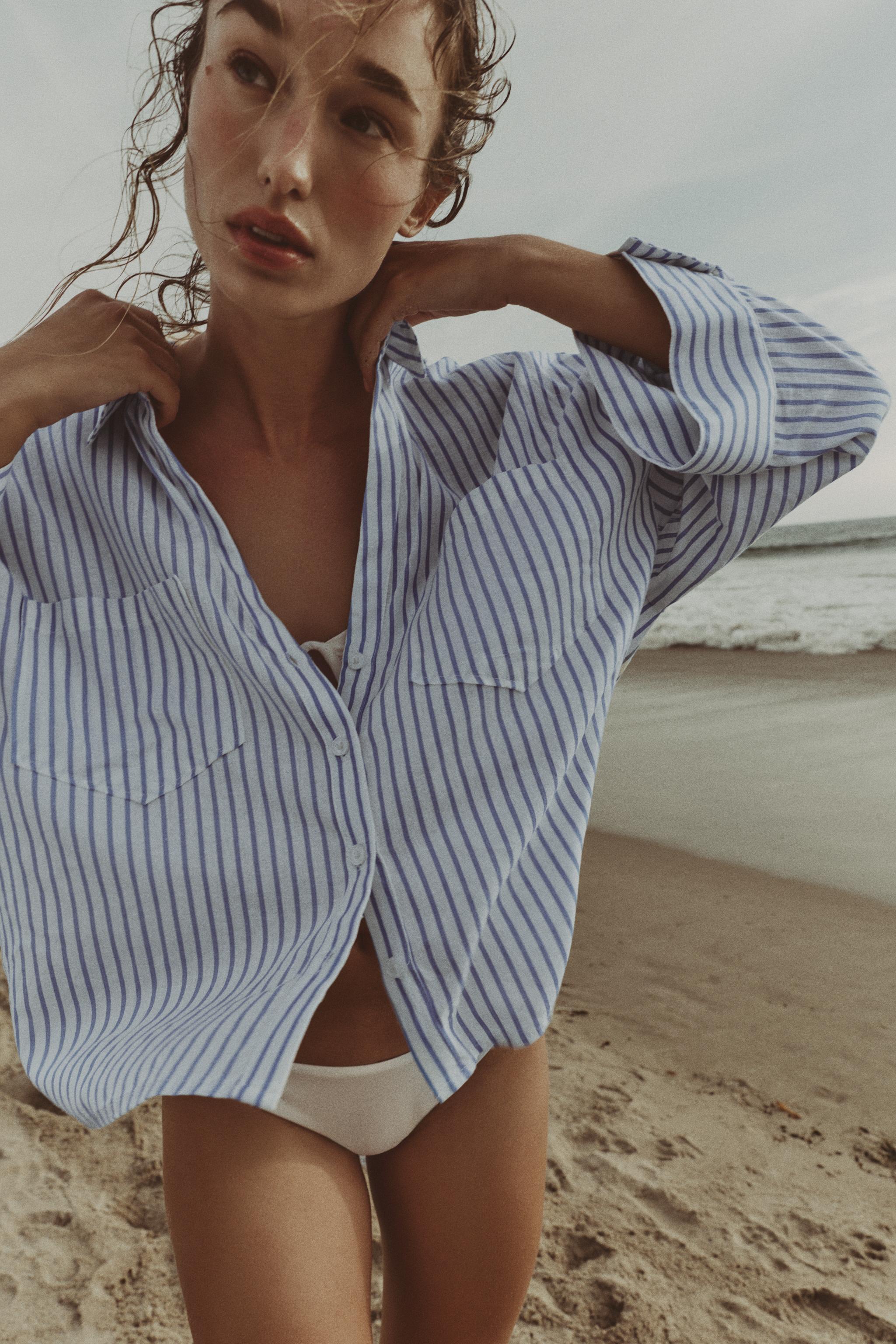 FLUID LINEN SHIRT